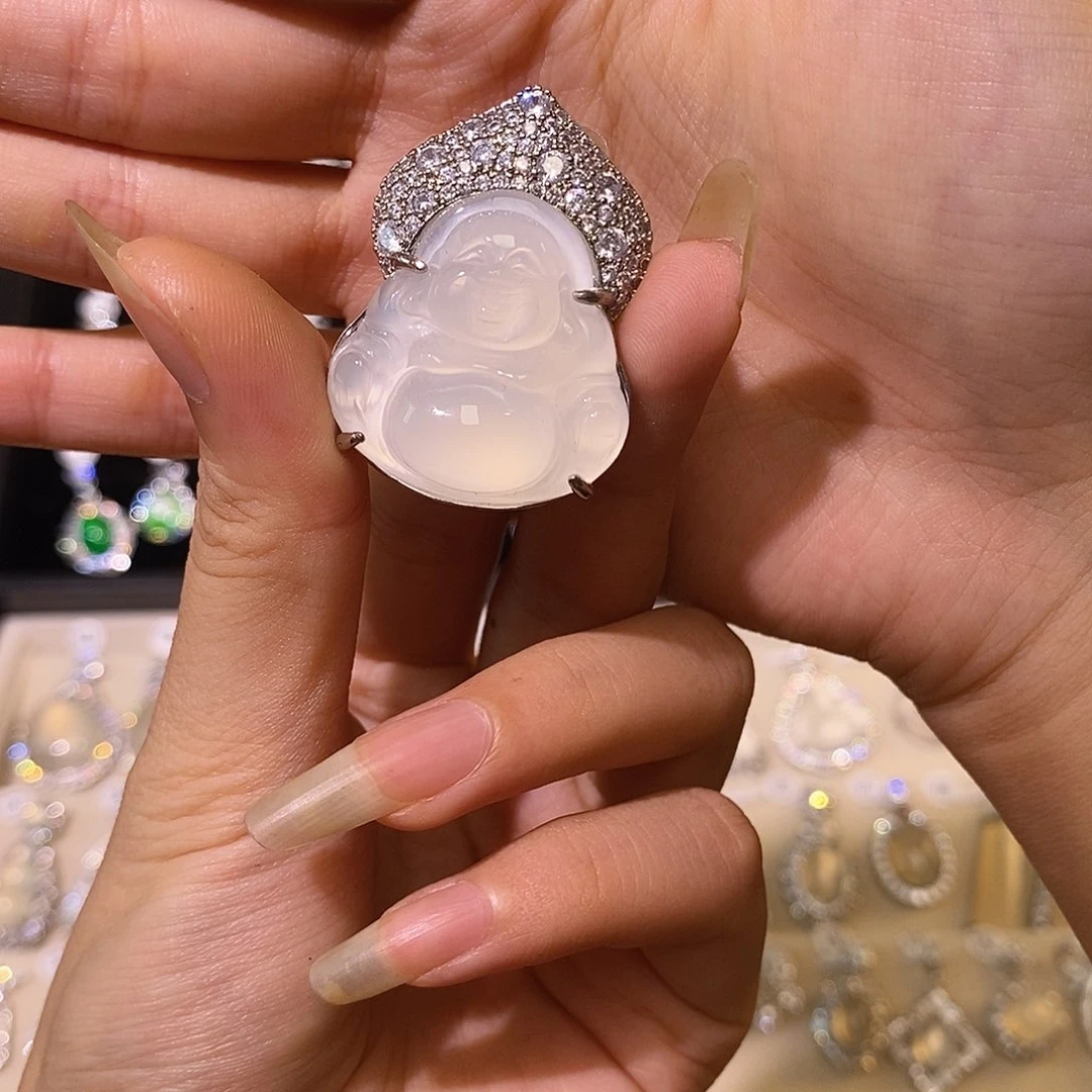 玛瑙/玉髓颈饰合金
