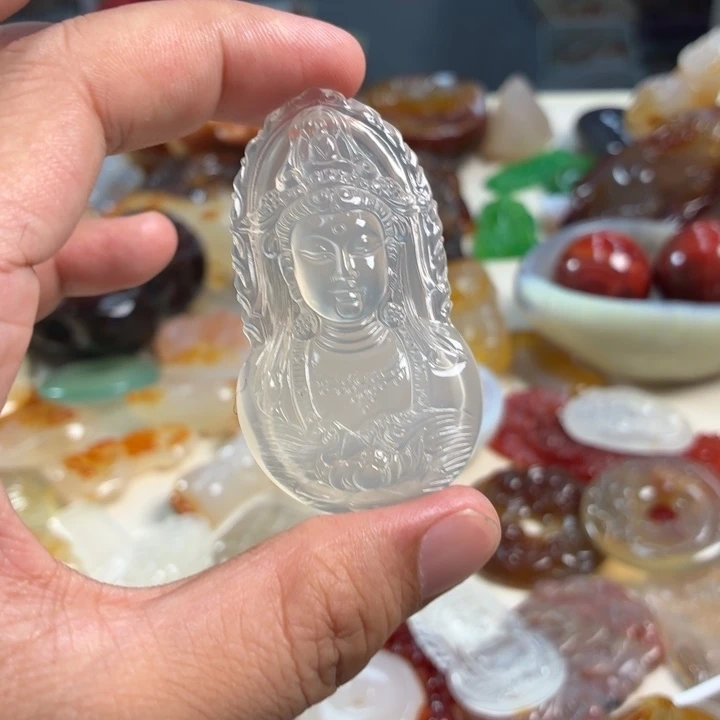 未镶嵌吊坠(不含链)玛瑙/玉髓