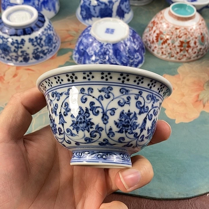 杯天*现代景德镇全手工全手绘茶具1688888