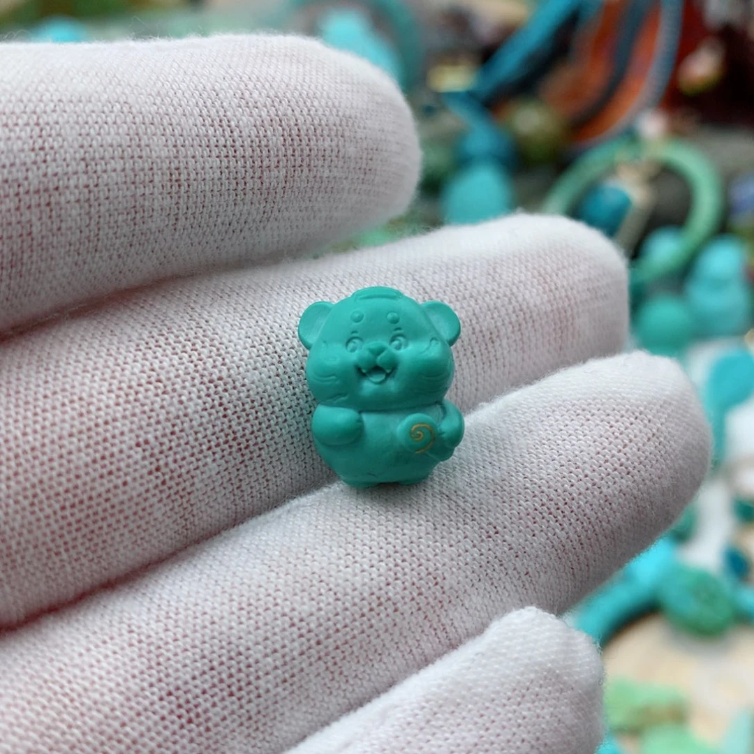 绿松石珠宝奇石未镶嵌