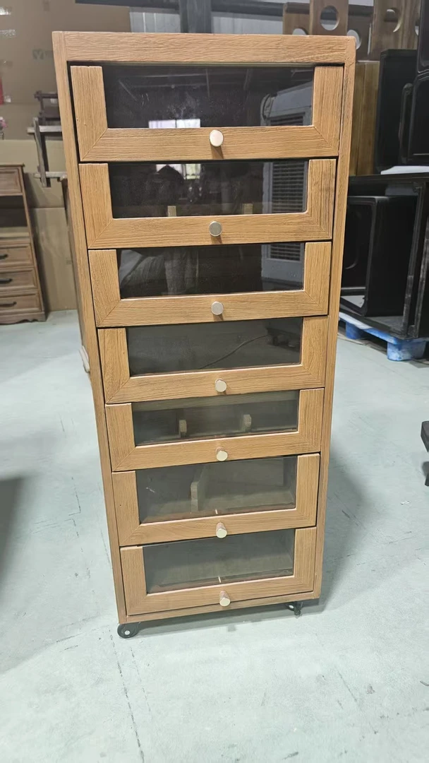 新款7层无门款牙科柜收纳柜储物柜简约置物文玩收纳柜