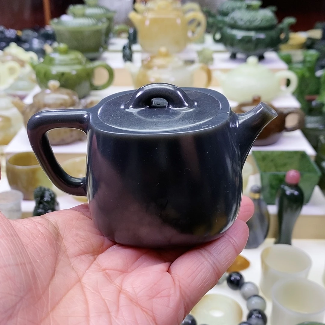 和田玉茶壶未镶嵌