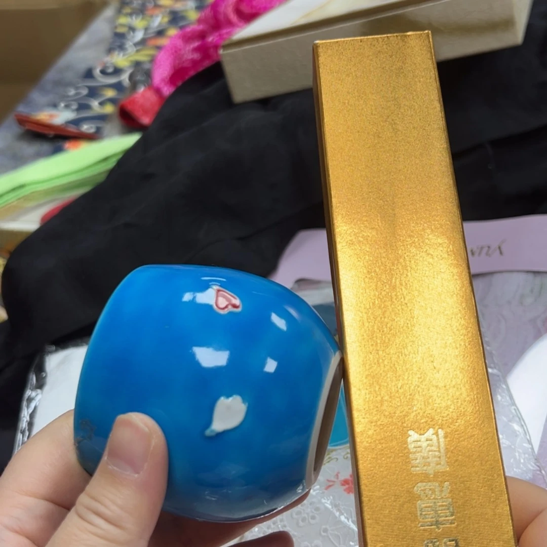 【闪购商品】吃*酪陶瓷马克杯带盖勺