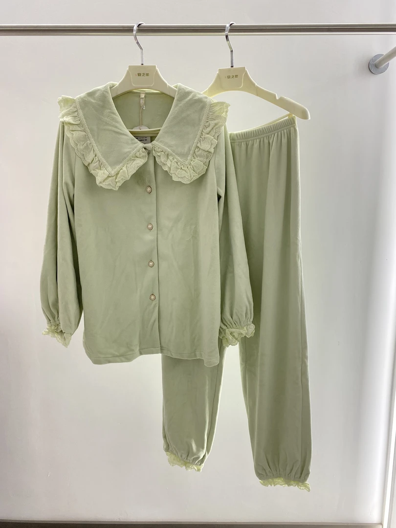 品牌睡衣秋冬家居服6377