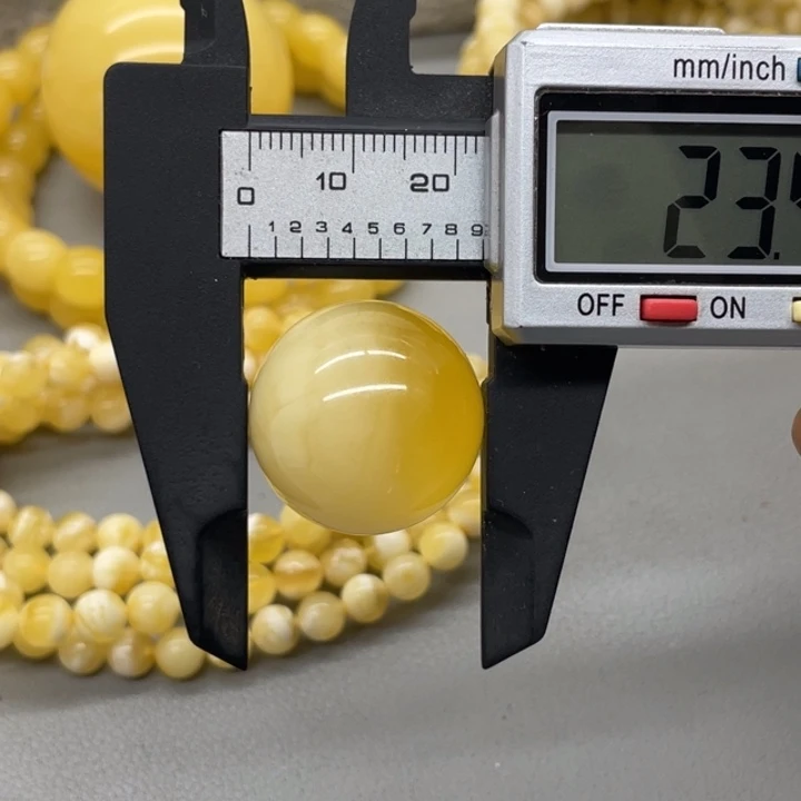 琥珀未镶嵌裸石珠子