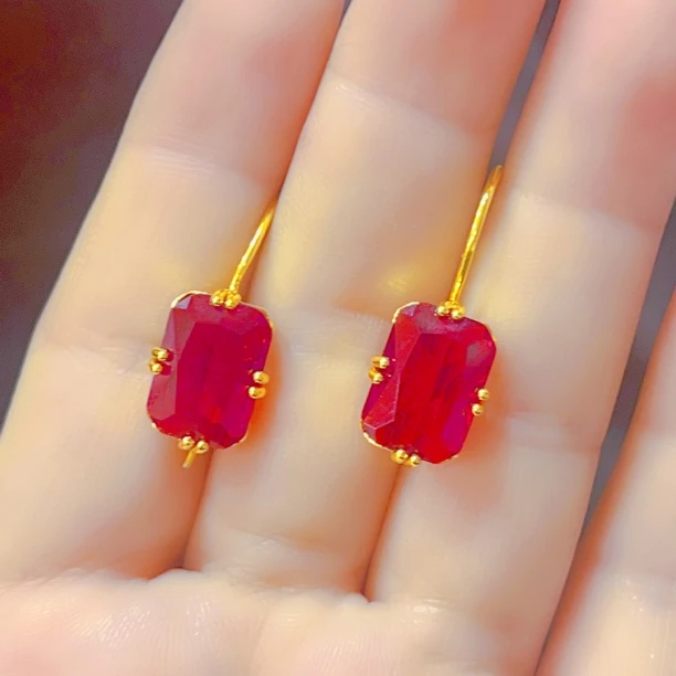 铜合金亚克力耳饰 民族耳环爆款新疆包邮新款