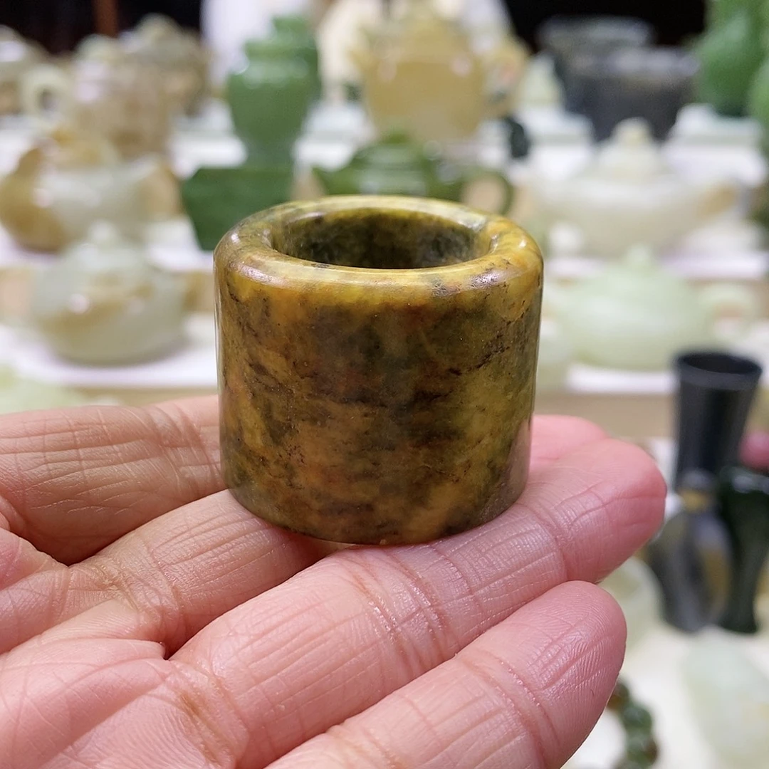 和田玉扳指未镶嵌