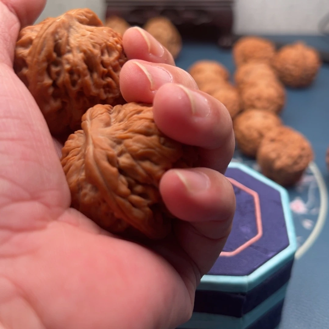 把件猴头核桃青****超莲花狮子头
