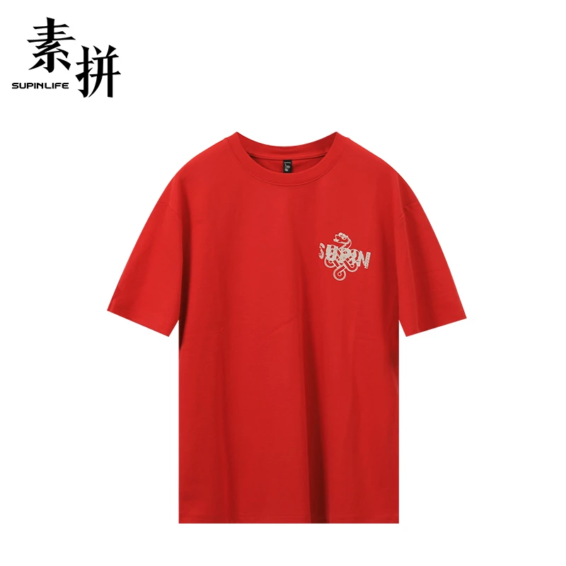 素拼T恤SPADT511212AM