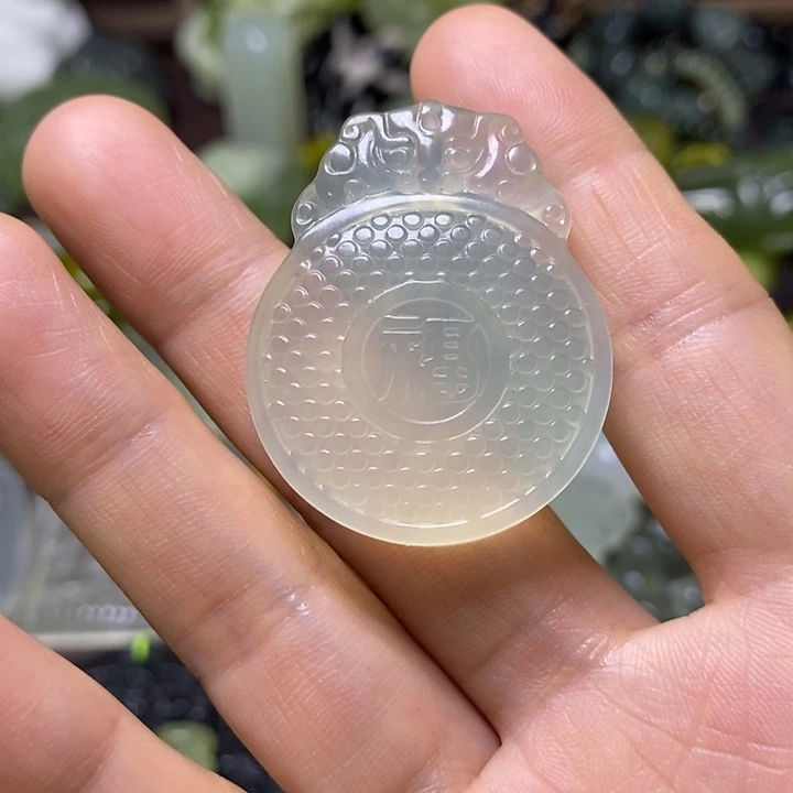 岫玉未镶嵌岫玉颈饰