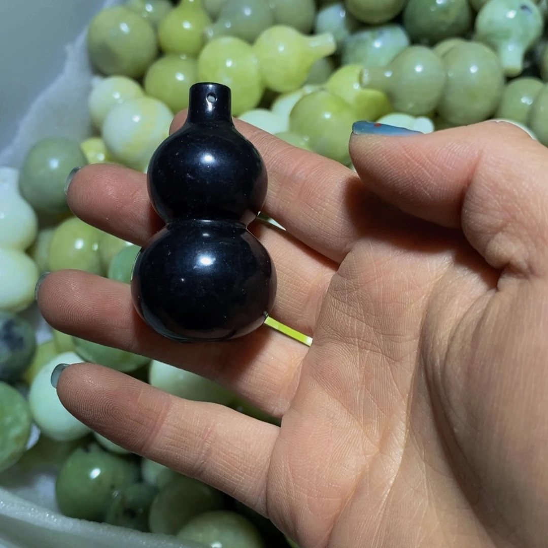 蛇纹石玉未镶嵌毛衣链159