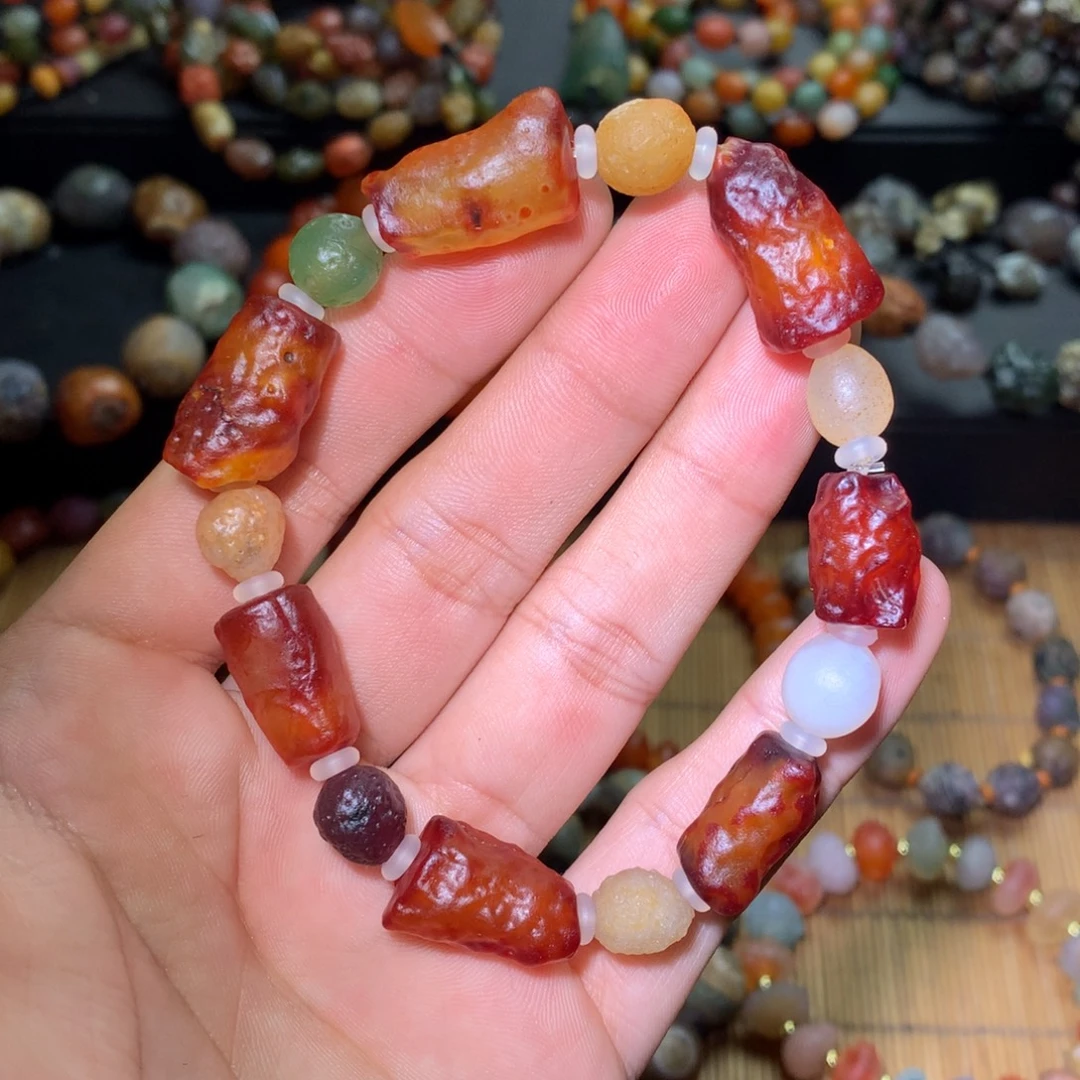 玛瑙/玉髓未镶嵌手链