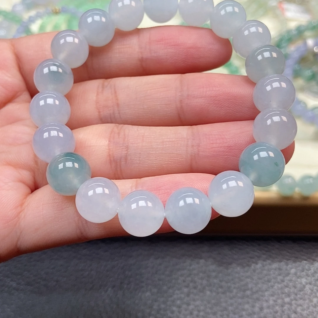 翡翠未镶嵌手链卡10