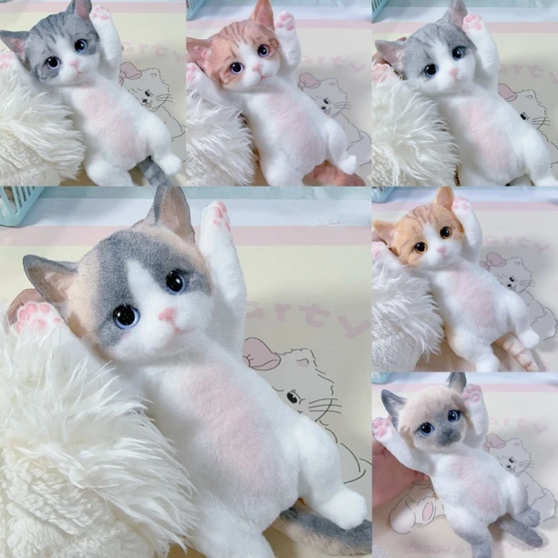 仿真猫咪捏捏乐（纯减压神器可爱慢回弹女生玩具）