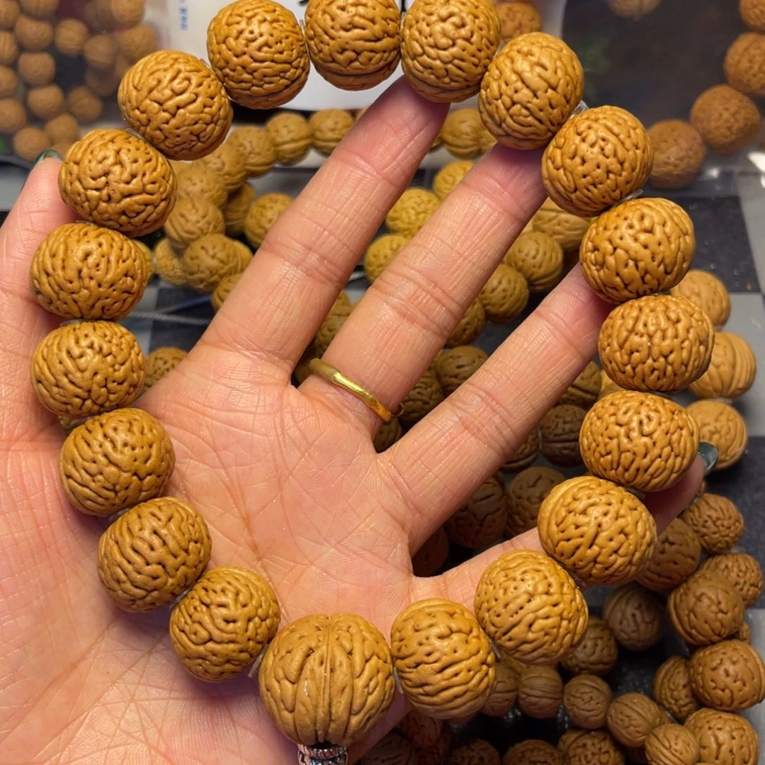 手串桃核20白月光手串