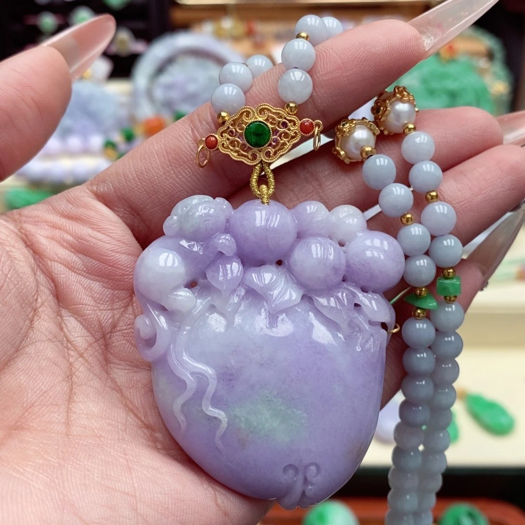 颈饰未镶嵌翡翠翡翠吊坠