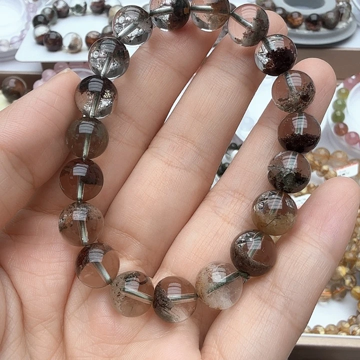 水晶手链未镶嵌四季幽灵10.5mm