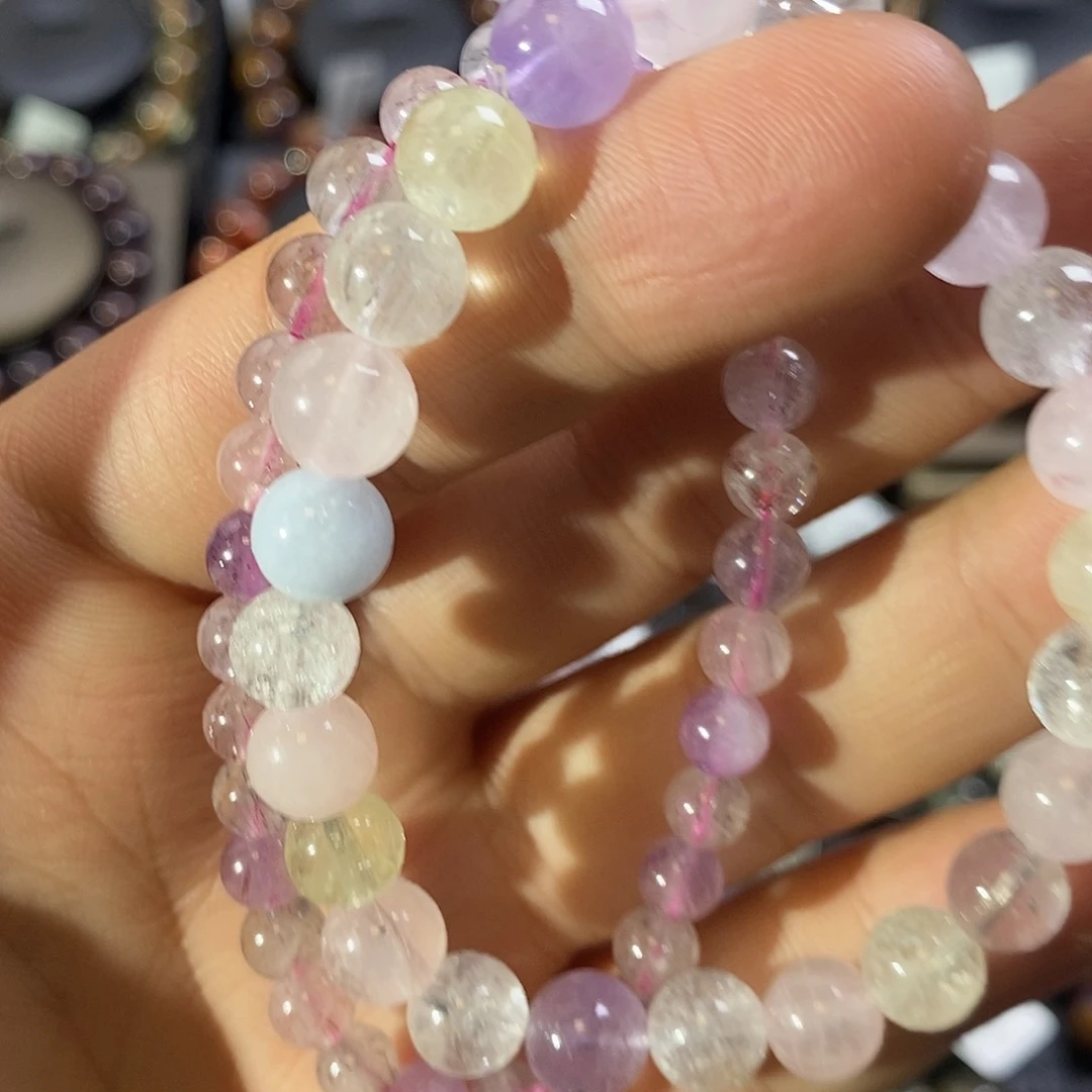 烟晶手链未镶嵌?**?超七