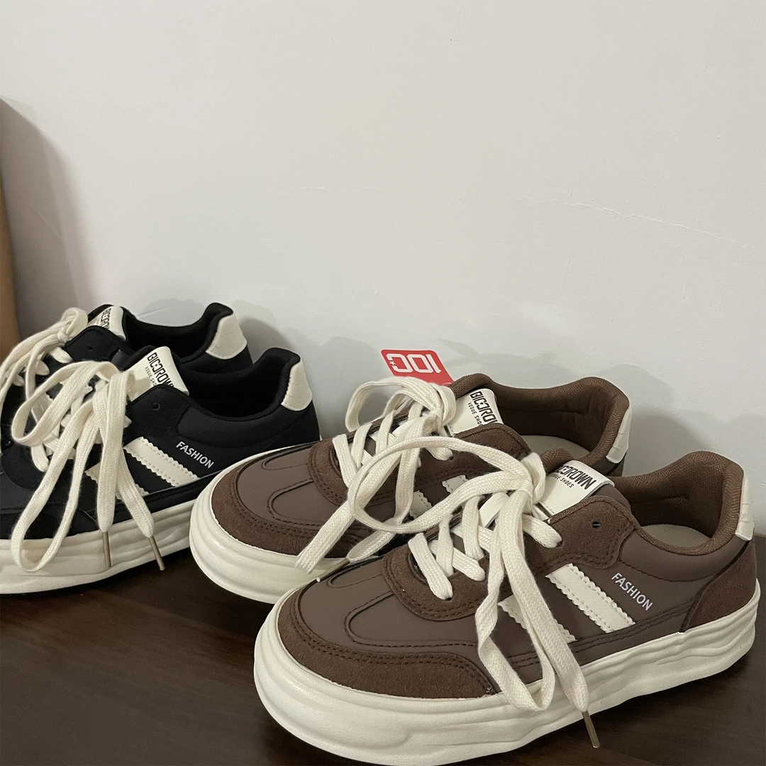 9256 BIOCROWN/百匡【大厂处理！！！ 春秋百搭小白鞋板鞋 】