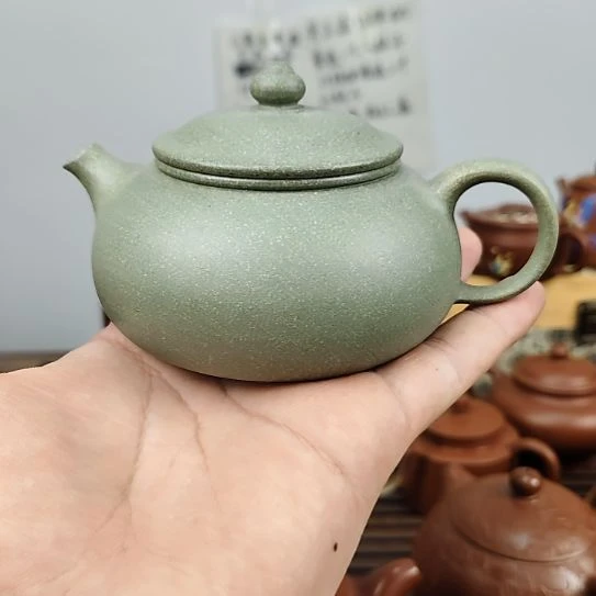 人***K茶壶紫砂摸摸头都