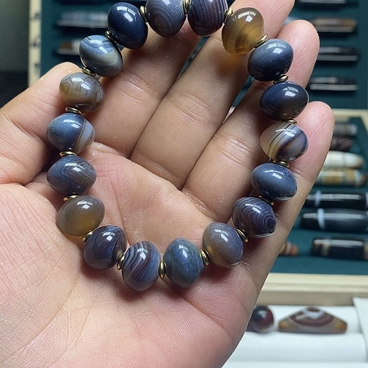 玛瑙/玉髓未镶嵌手链