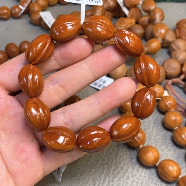 橄榄核手串/手链周派鲨鱼背手串