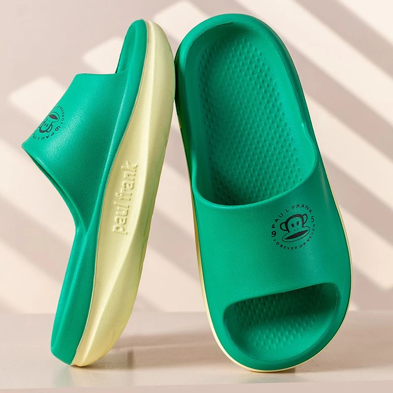 大嘴猴一字拖女夏季新款家居室内潮流软底防滑凉拖外穿情侣拖鞋男