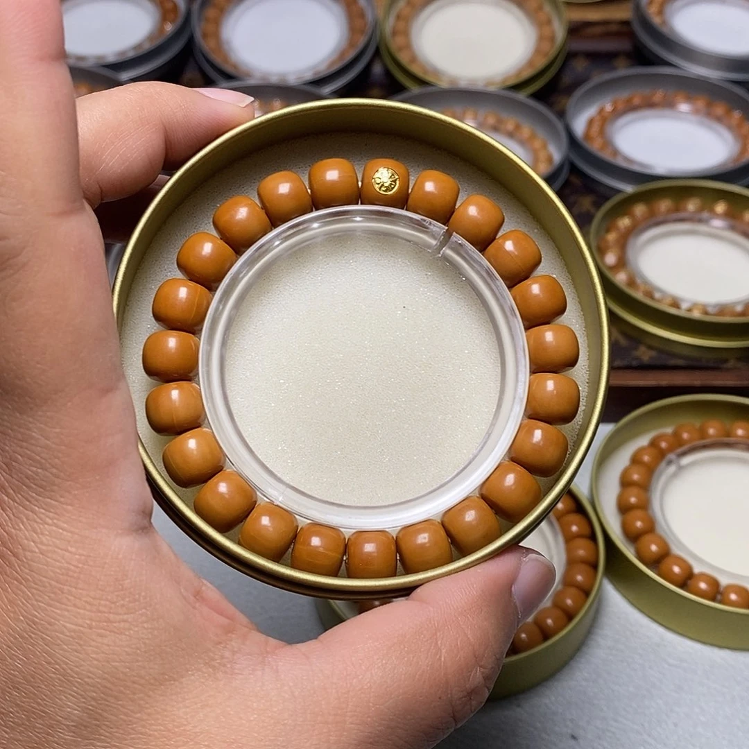 猴头核桃手串13号18k道珠小老型10+左右