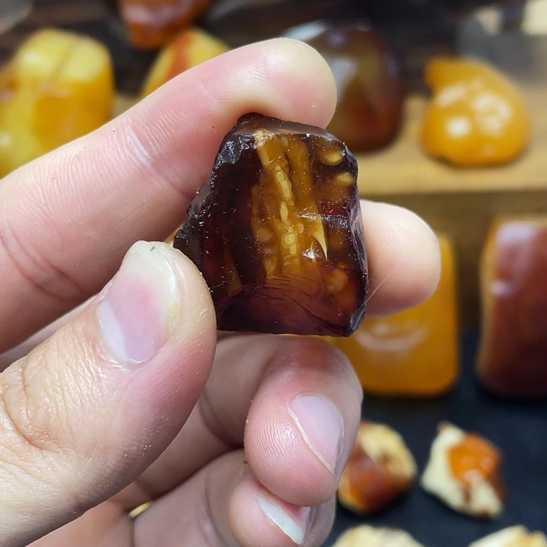 定制琥珀未镶嵌定制