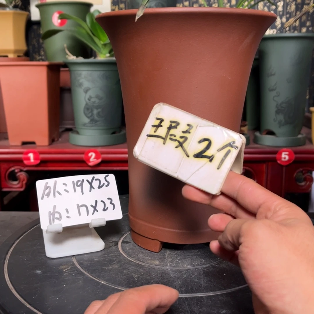 紫砂花盆紫砂花盆