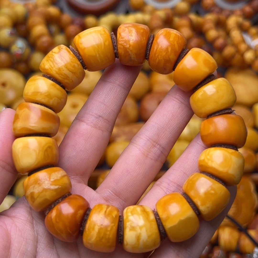 蜜蜡未镶嵌珠宝奇石17.7