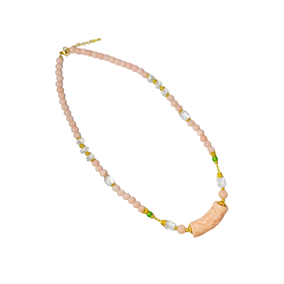 深海粉山湖吊坠E09-44赠礼盒（多样性发）