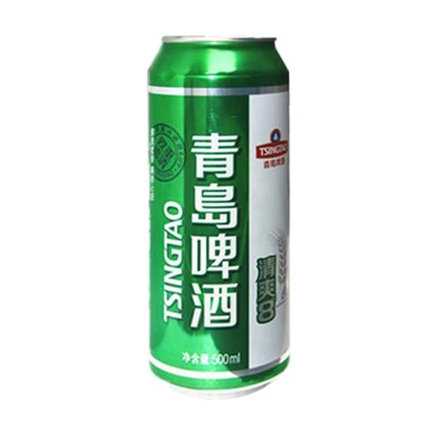 TSINGTAO/青岛啤酒8°P清爽啤酒 3000ml(500ml*6瓶*1箱)