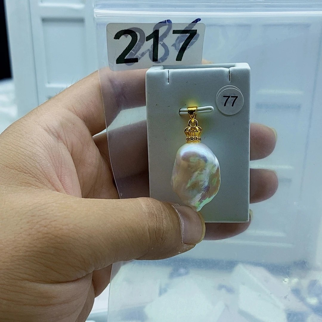 淡水珍珠合金颈饰