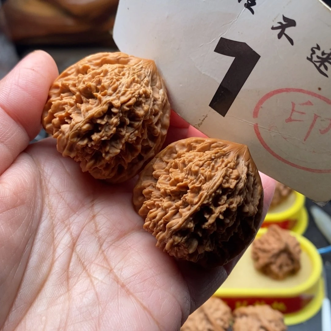 把件文玩核桃38星星