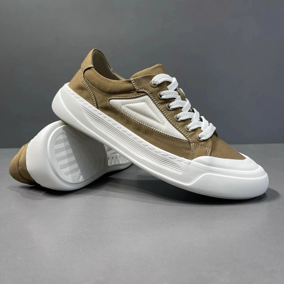 外贸鞋子男款清爽简约百搭不臭脚男士潮板鞋干净干痞帅男鞋潮鞋