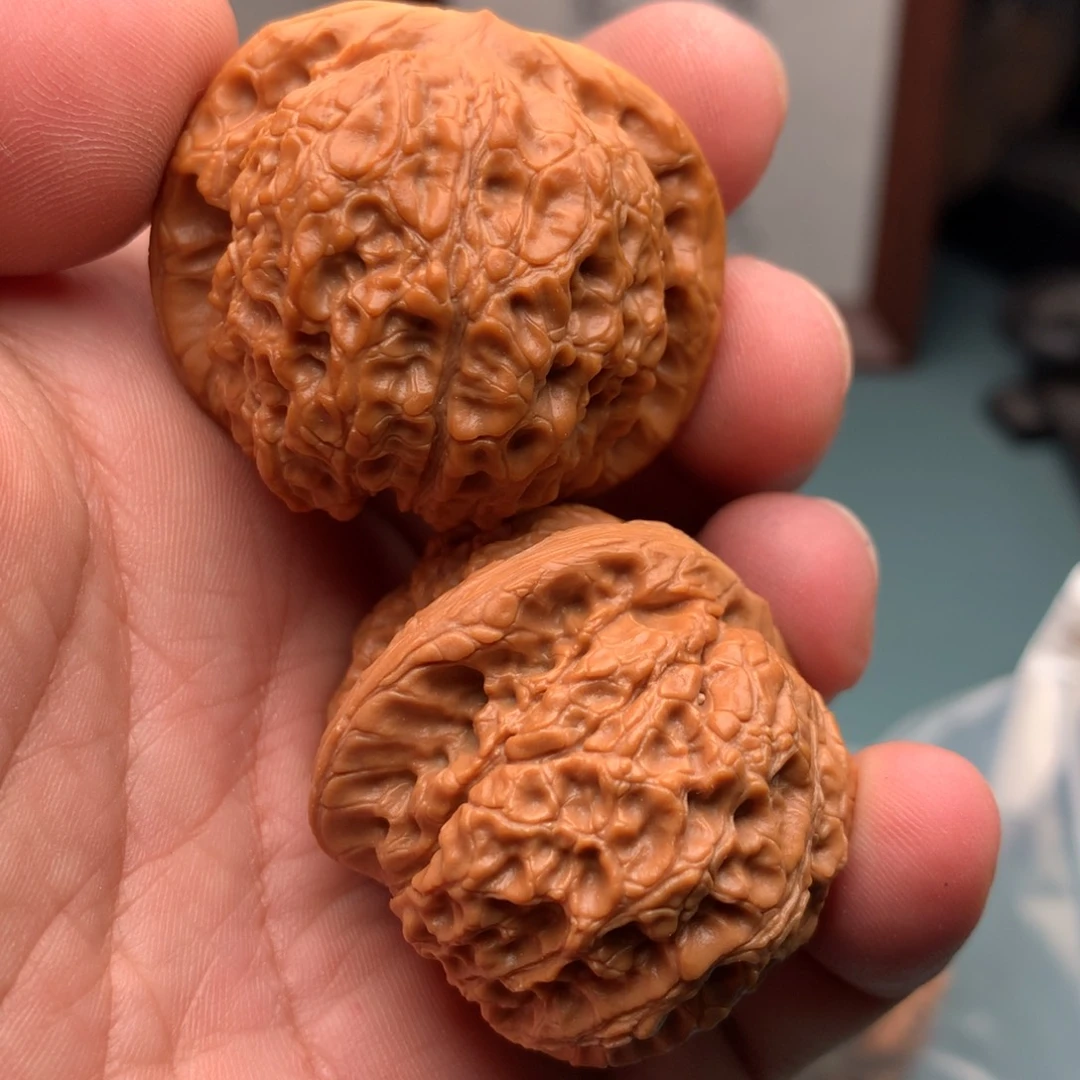 石***头吊坠文玩核桃血麒麟59