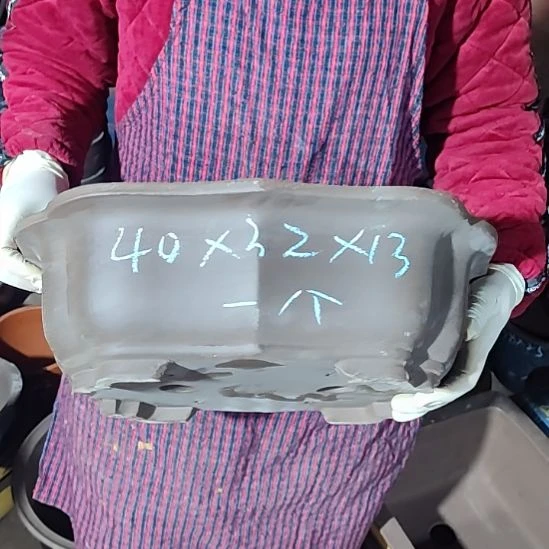 宜兴紫砂花盆清清楚了吗