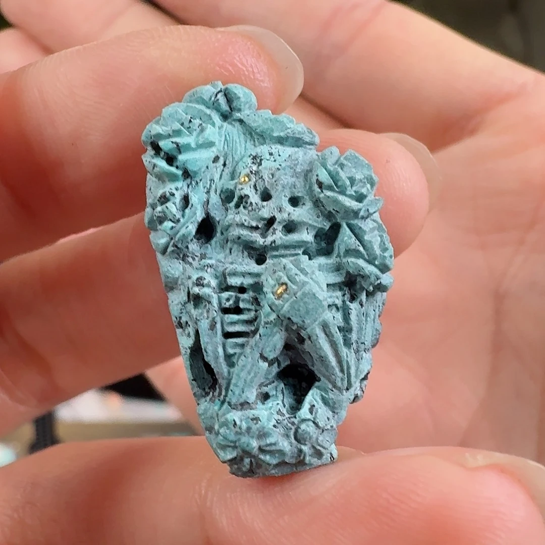 绿松石珠宝奇石未镶嵌