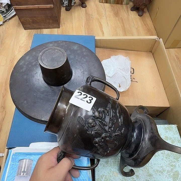 瓷片工艺品摆件瓷器摆件正能量