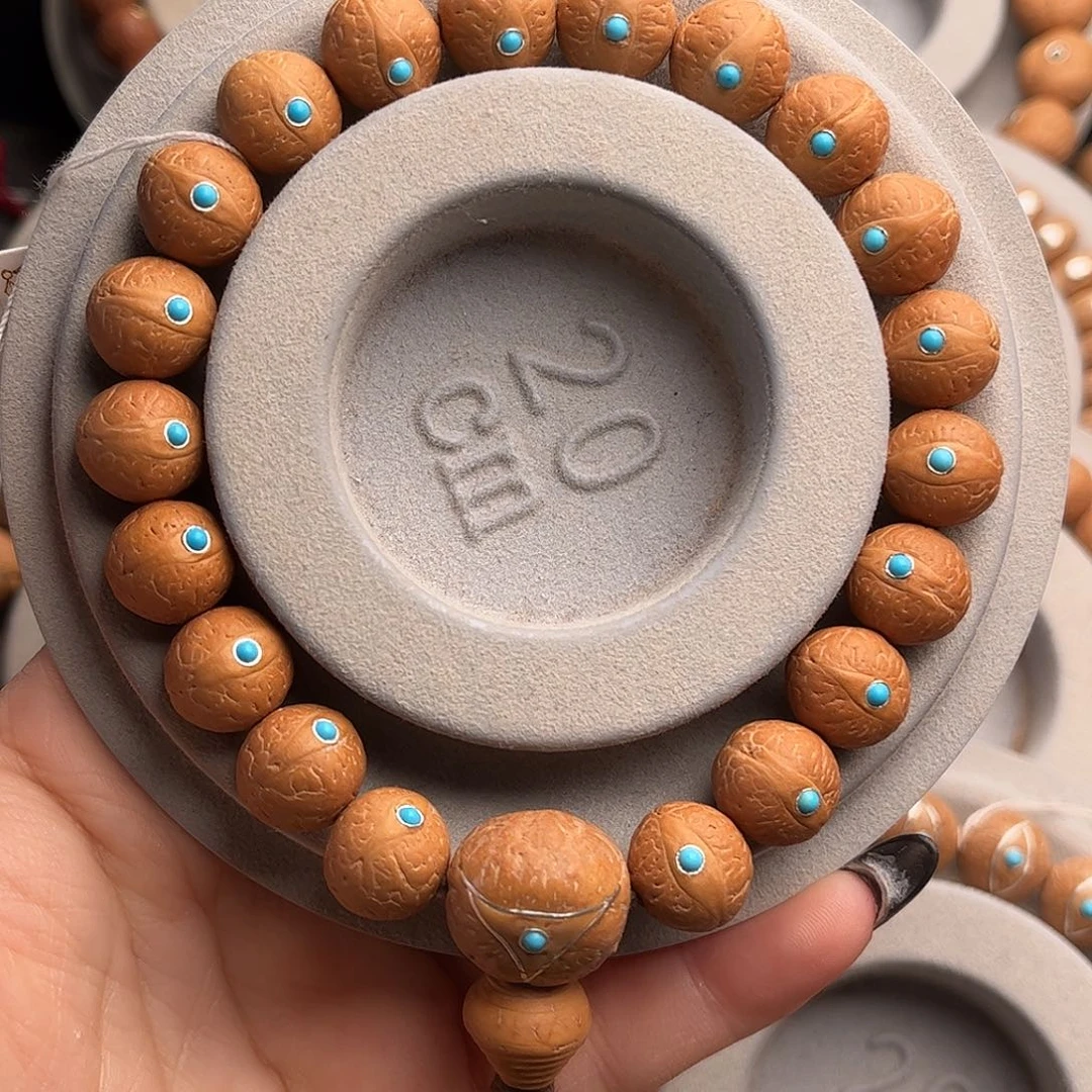 凤眼菩提吊坠12镶嵌款