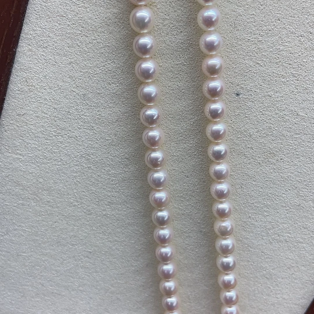 颈饰18K金镶嵌海水珍珠