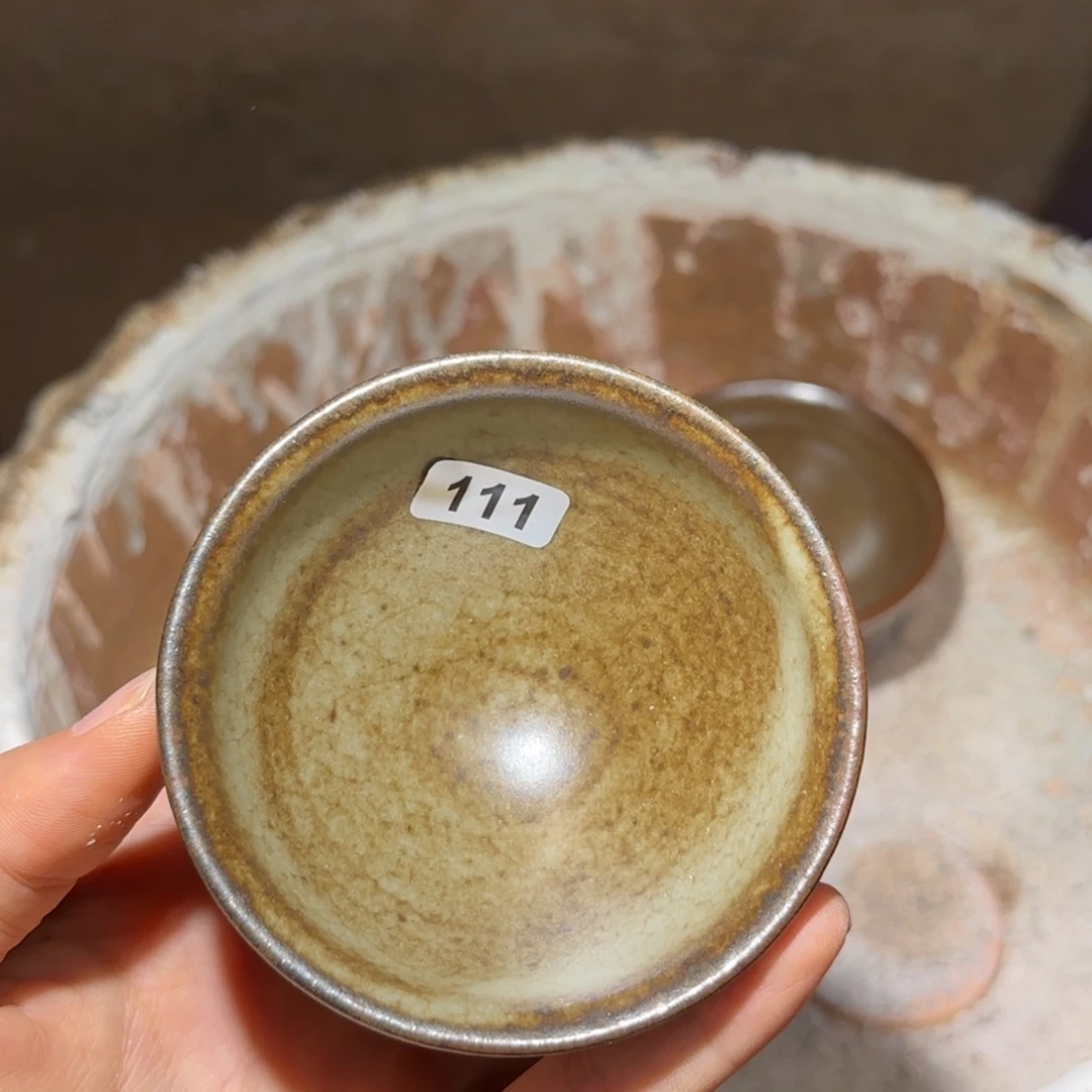 茶盏龙窑柴烧原矿原釉111