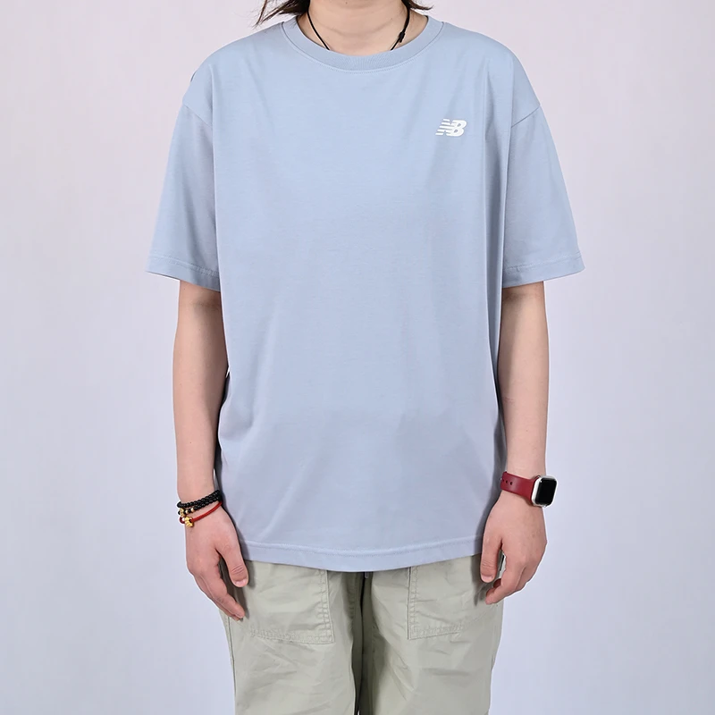 NEW BALANCE NB夏季新款男子圆领短袖时尚百搭舒适T恤NEF23201