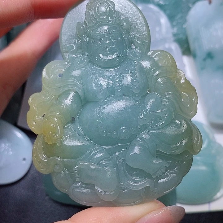 定制翡翠未镶嵌毛货付款后联系客服确认抛光