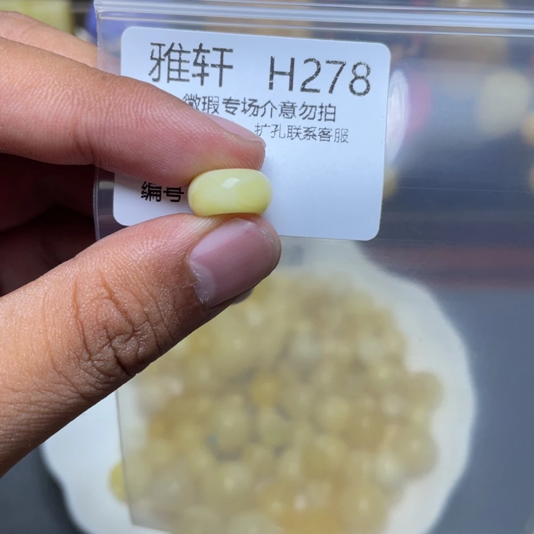 琥珀未镶嵌珠宝奇石
