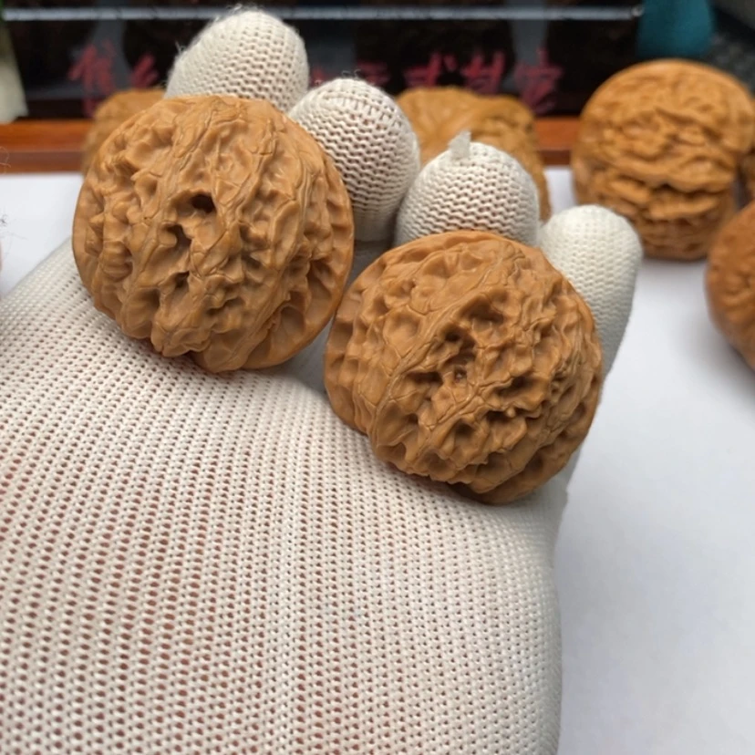 【闪购商品】文玩核桃把件49苹果