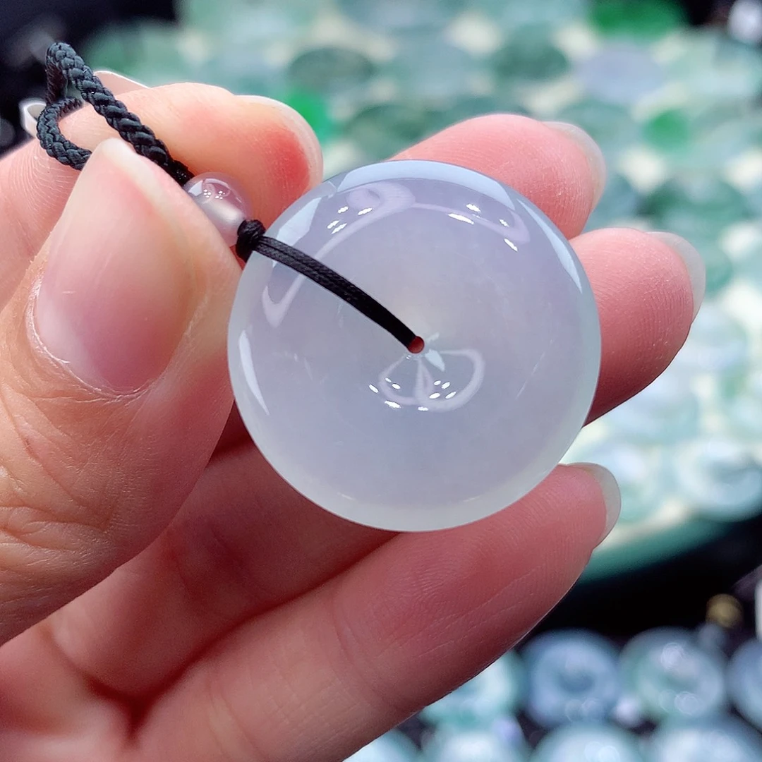 颈饰未镶嵌翡翠编号62尺寸24.7-5.4