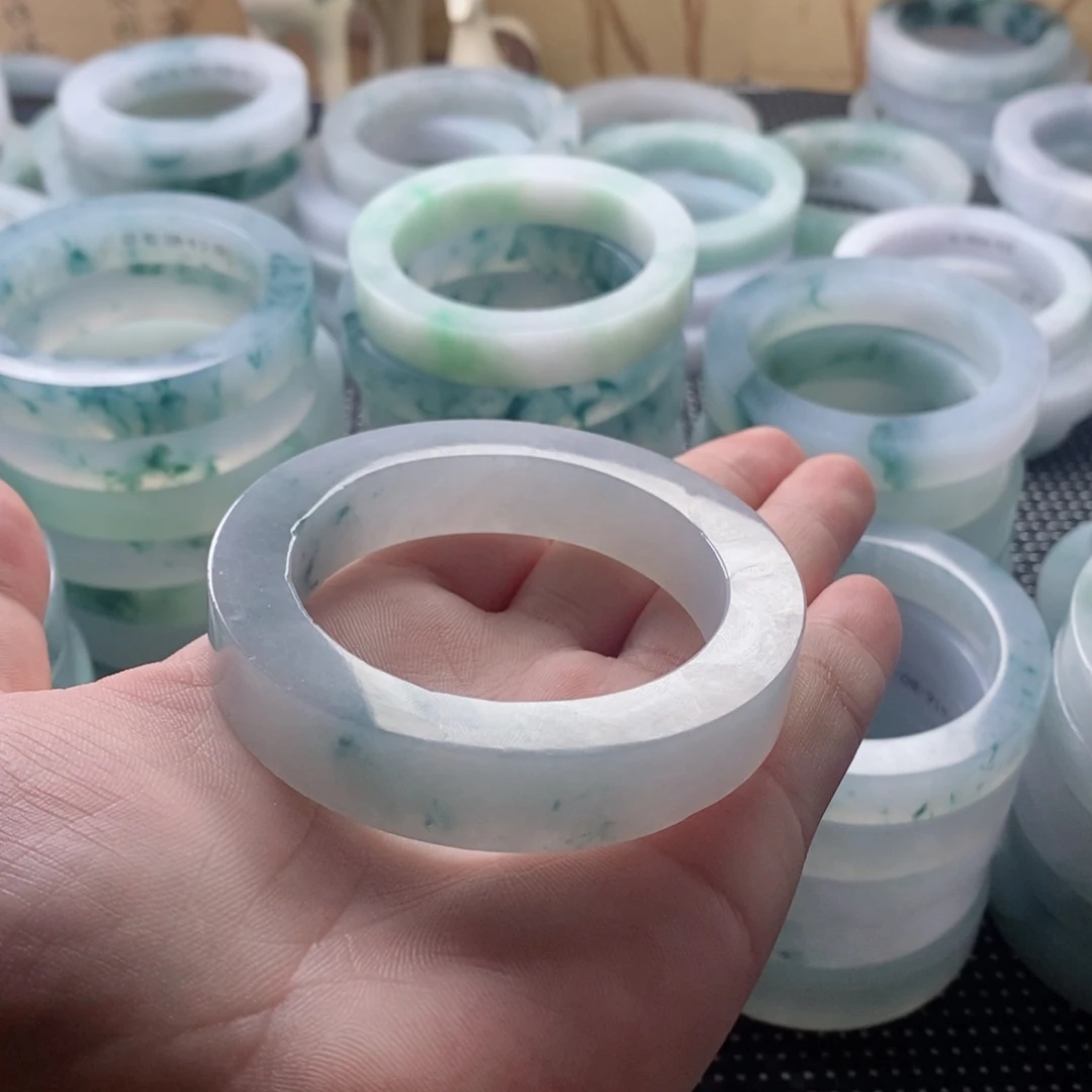 ^***忆未镶嵌AAA定制翡翠