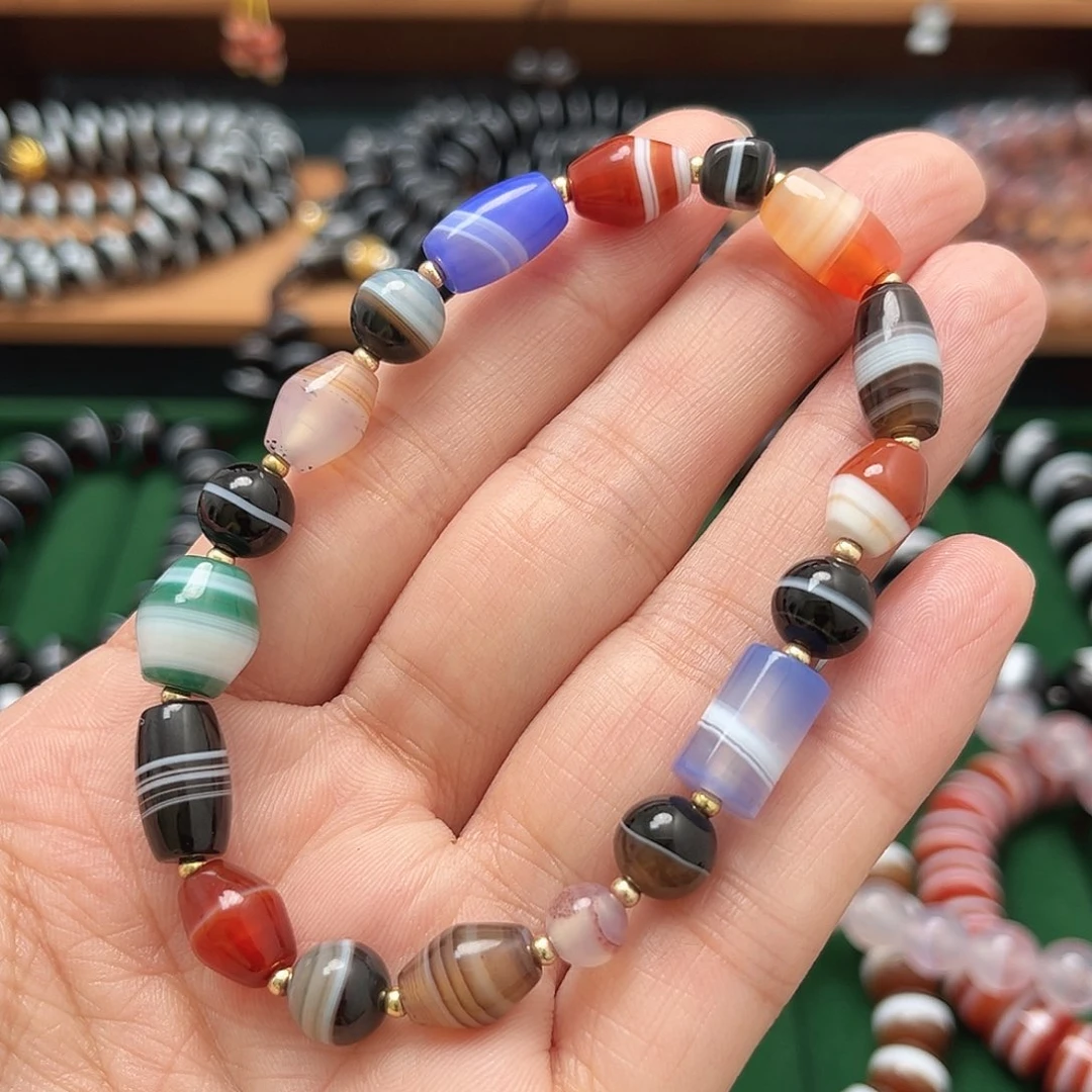 玛瑙/玉髓合金手串